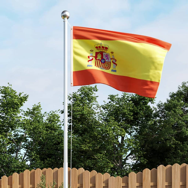 vidaXL Flag of Spain 90 x 150 cm