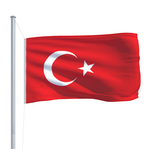 vidaXL Flag of Turkey 90 x 150 cm