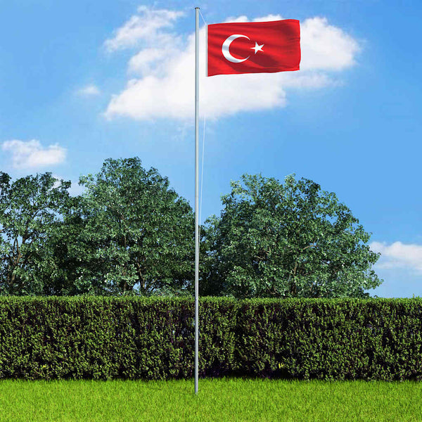 vidaXL Flag of Turkey 90 x 150 cm