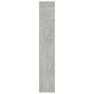 vidaXL 3-Piece Book/TV Cabinet Set Concrete Grey 180x30x180 cm