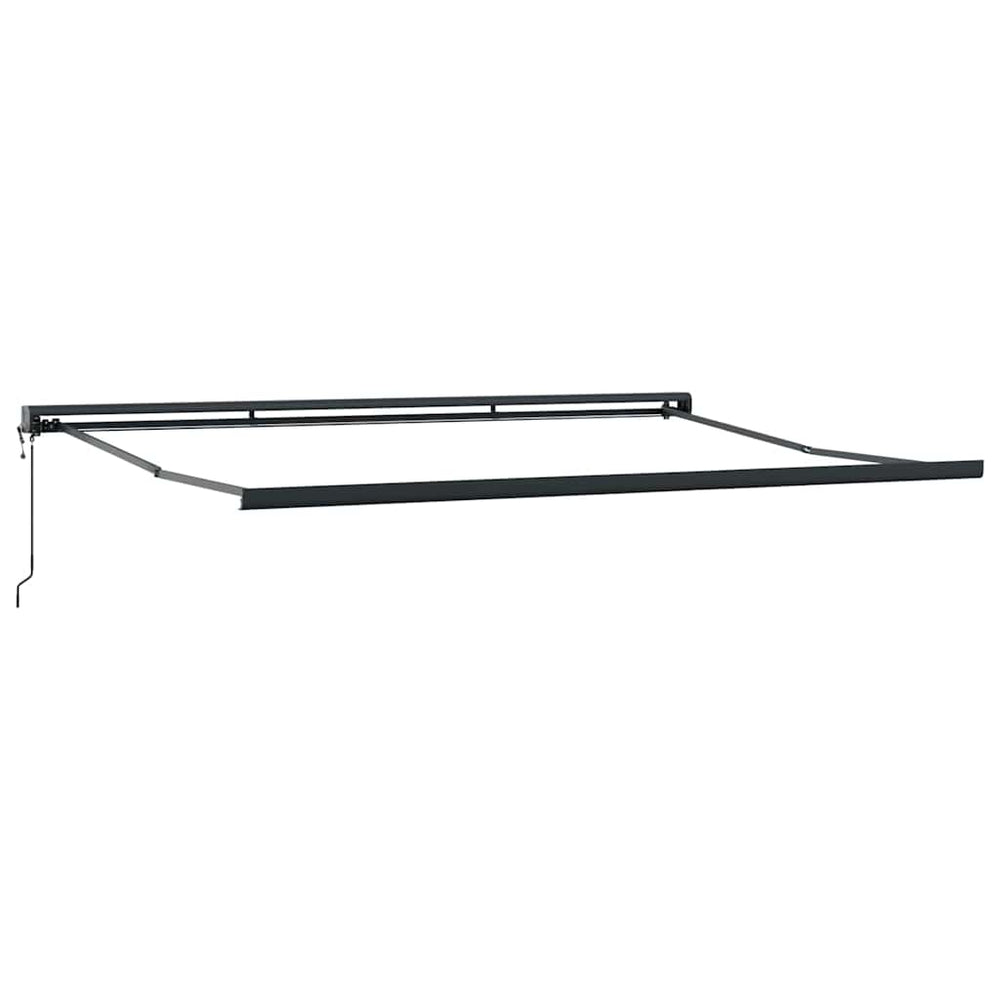 vidaXL | Awning Frame | Anthracite 450 x 300 cm Aluminum