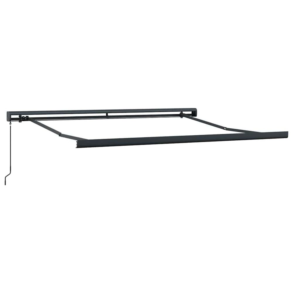 vidaXL | Awning Frame | Anthracite 350 x 250 cm Aluminium