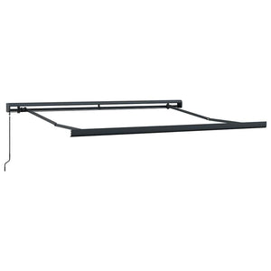 vidaXL | Awning Frame | Anthracite 350 x 250 cm Aluminium