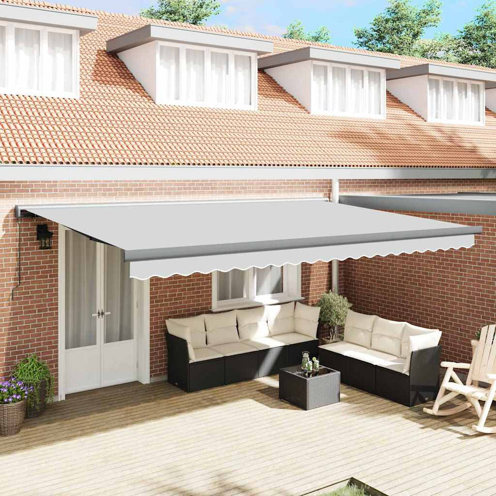 vidaXL | Awning Frame | Anthracite 450 x 300 cm Aluminum