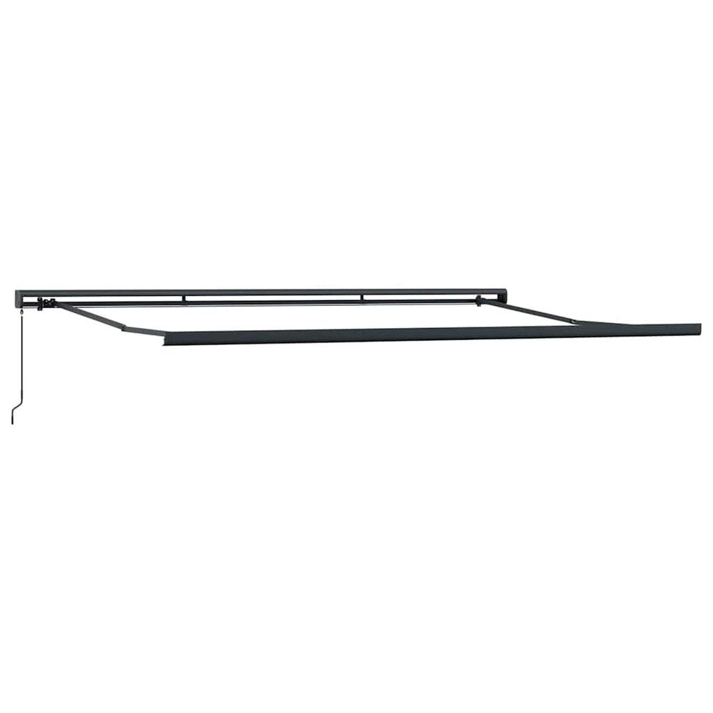 vidaXL | Awning Frame | Anthracite 450 x 300 cm Aluminum
