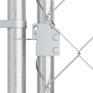 Outdoor-Hundezwinger mit Überdachung 382x192x225 cm