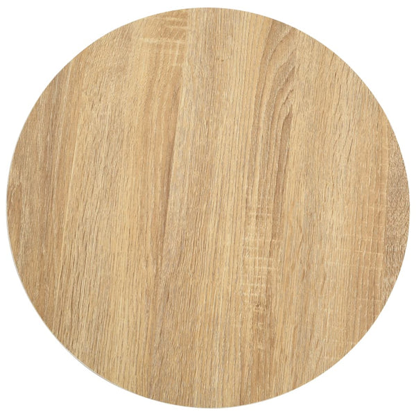vidaXL Bistro Table Light Brown 40 cm MDF