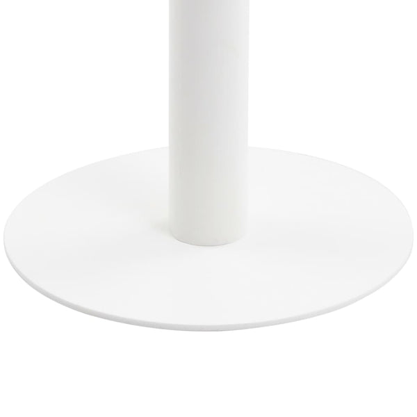 vidaXL Bistro Table Light Brown 50 cm MDF
