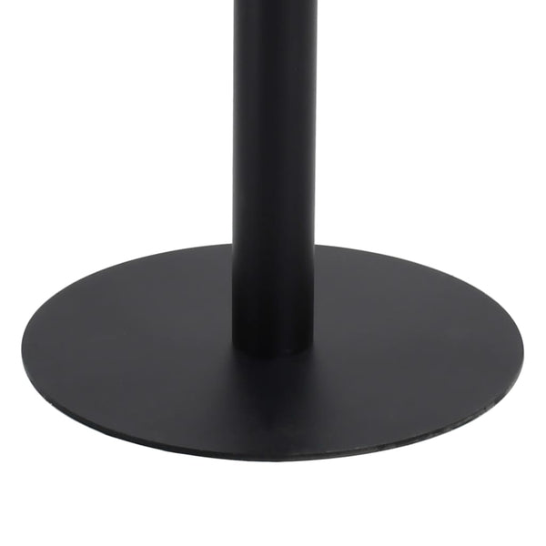 vidaXL Bistro Table Dark Brown 80x80 cm MDF