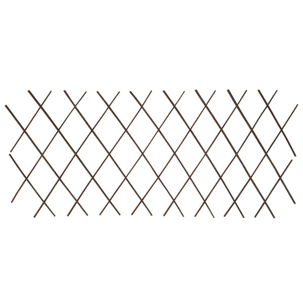 vidaXL Willow Fence Trellis 5 pcs. 180x60 cm