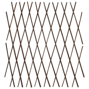 vidaXL Willow Fence Trellis 5 pcs. 180x60 cm
