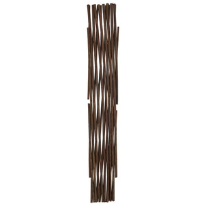 vidaXL Willow Fence Trellis 5 pcs. 180x60 cm