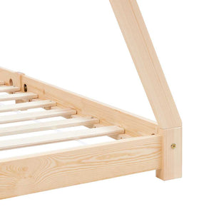 vidaXL Kids' Bed Frame Solid Pine Wood 70 x 140 cm