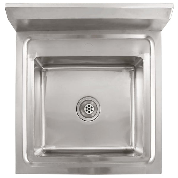 vidaXL Kitchen Sink Single Bowl Stainless Steel