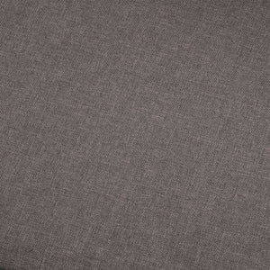 vidaXL 4-Seater Fabric Sofa Taupe