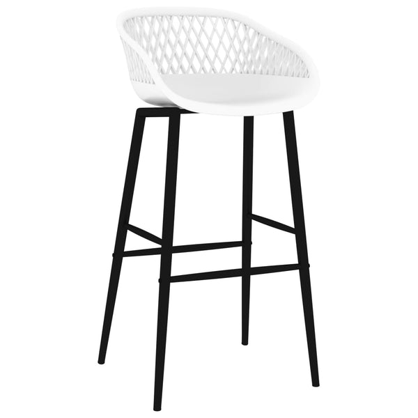vidaXL Bar Stools 4 pcs. White