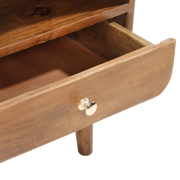 vidaXL TV Cabinet 90 x 35 x 47 cm Solid Mango Wood