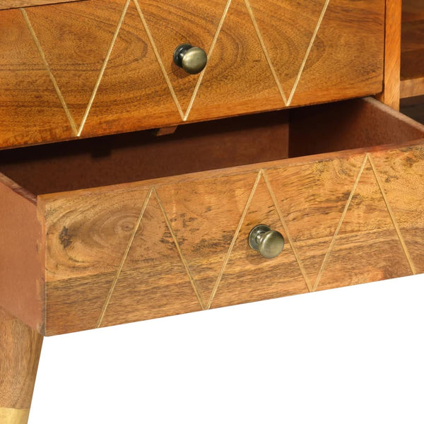 vidaXL TV cabinet 85 x 35 x 47 cm solid mango wood