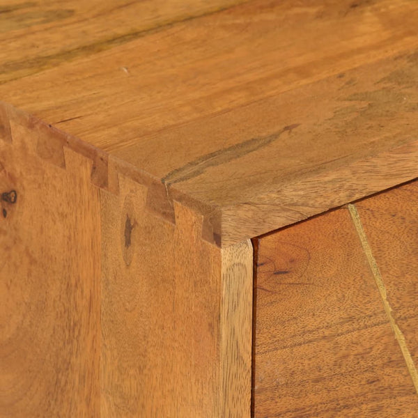 vidaXL TV cabinet 85 x 35 x 47 cm solid mango wood