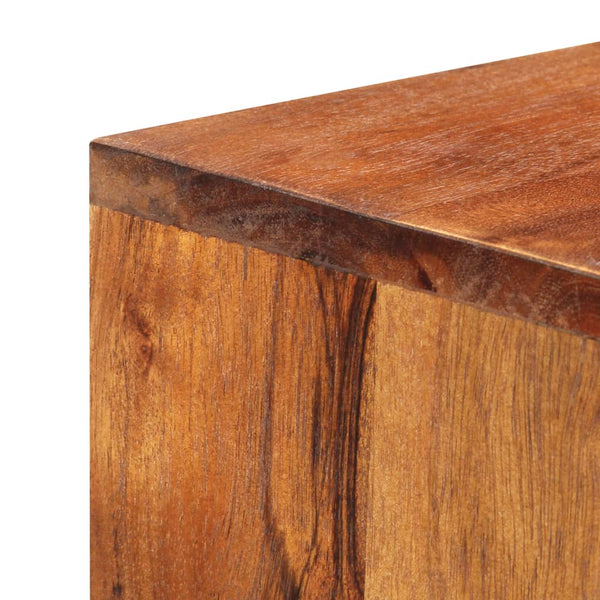 vidaXL Highboard 80 x 30 x 100 cm Solid Acacia Wood