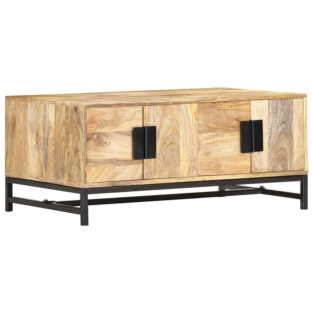 vidaXL Coffee Table 90 x 55 x 40 cm Solid Mango Wood