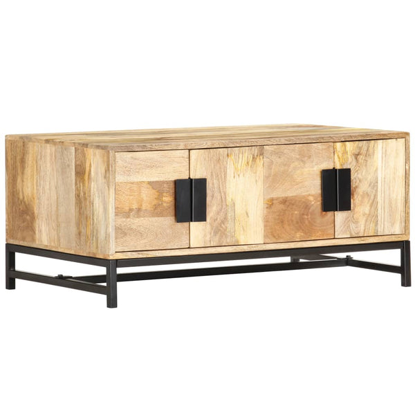 vidaXL Coffee Table 90 x 55 x 40 cm Solid Mango Wood