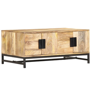 vidaXL Coffee Table 90 x 55 x 40 cm Solid Mango Wood