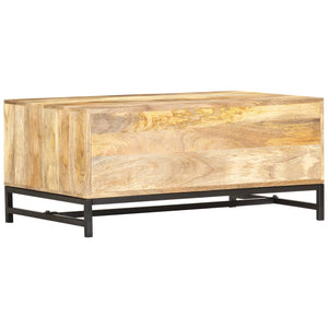 vidaXL Coffee Table 90 x 55 x 40 cm Solid Mango Wood
