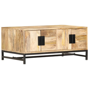 vidaXL Coffee Table 90 x 55 x 40 cm Solid Mango Wood