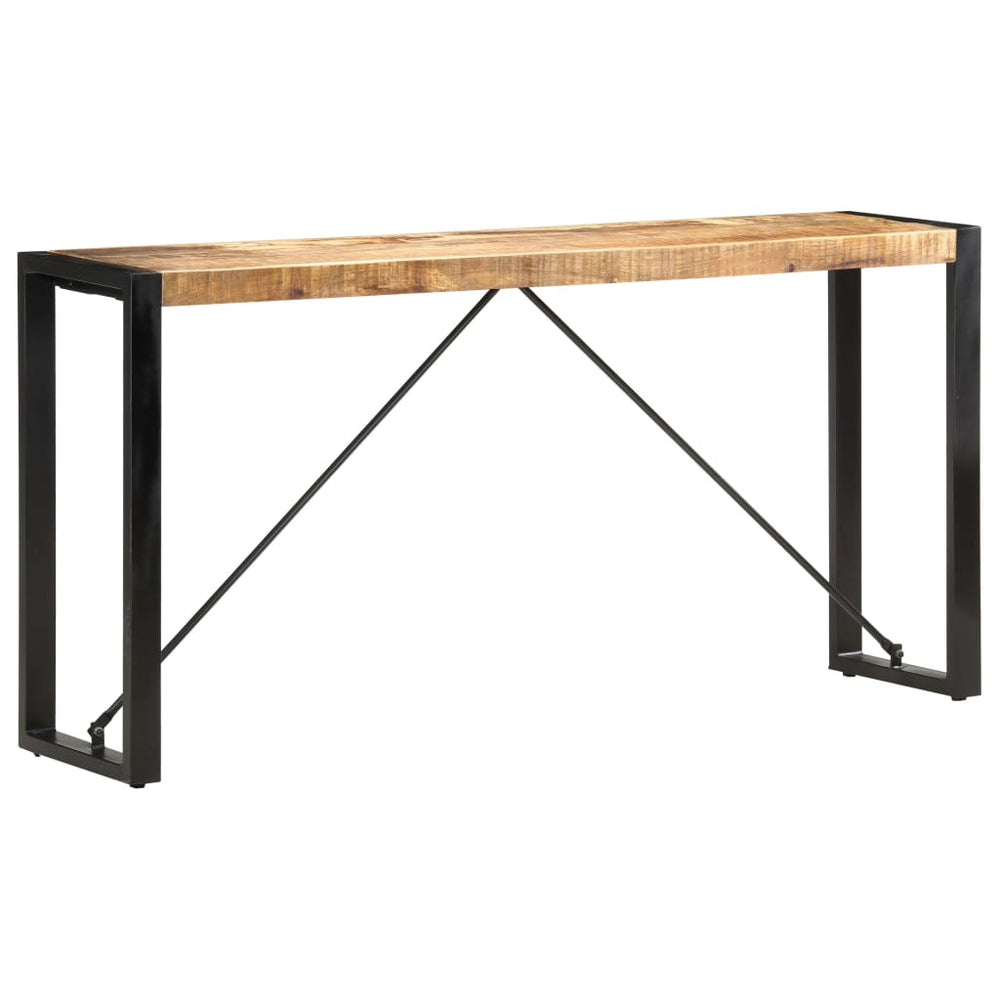 vidaXL Console Table 150x35x76 cm Solid Mango Wood