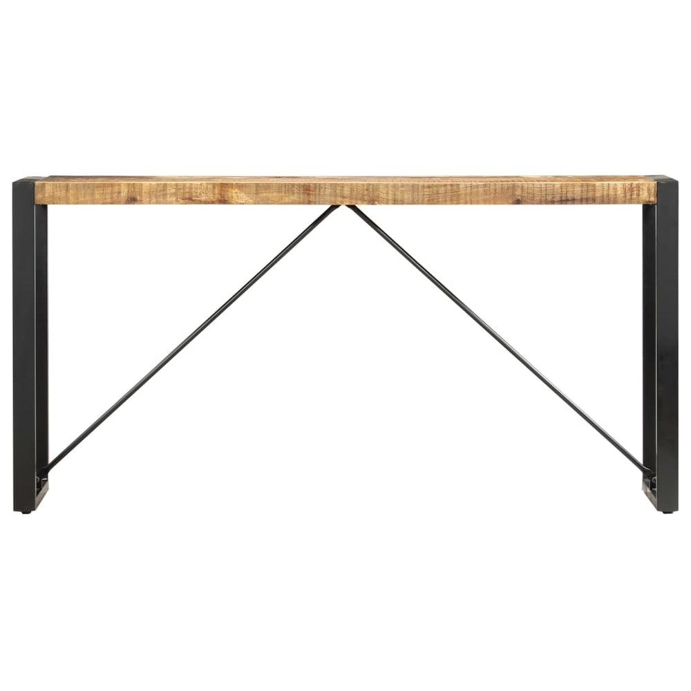 vidaXL Console Table 150x35x76 cm Solid Mango Wood