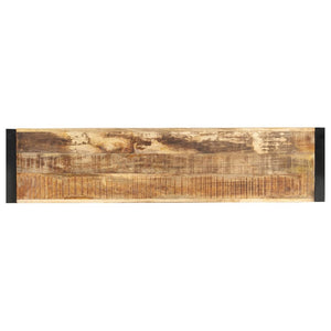 vidaXL Console Table 150x35x76 cm Solid Mango Wood