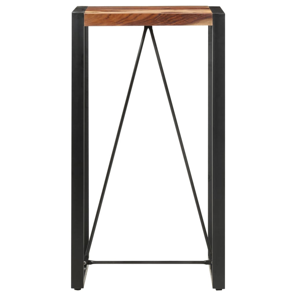 vidaXL Bar Table 60 x 60 x 110 cm Solid Acacia Wood
