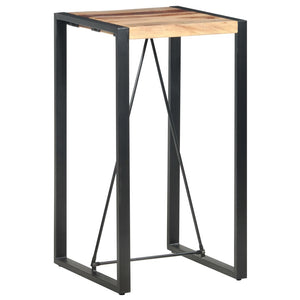 vidaXL Bar Table 60 x 60 x 110 cm Solid Acacia Wood