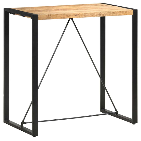 vidaXL Bar Table 110 x 60 x 110 cm Solid Mango Wood