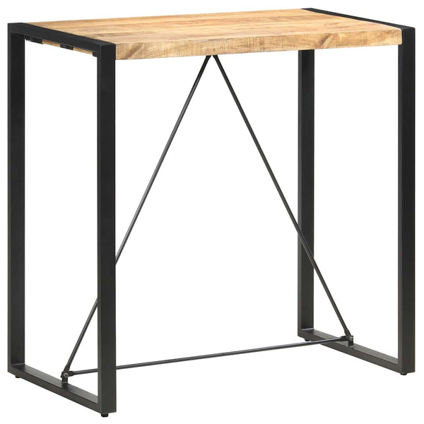 vidaXL Bar Table 110 x 60 x 110 cm Solid Mango Wood