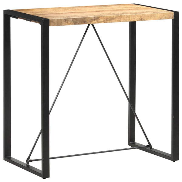 vidaXL Bar Table 110 x 60 x 110 cm Solid Mango Wood