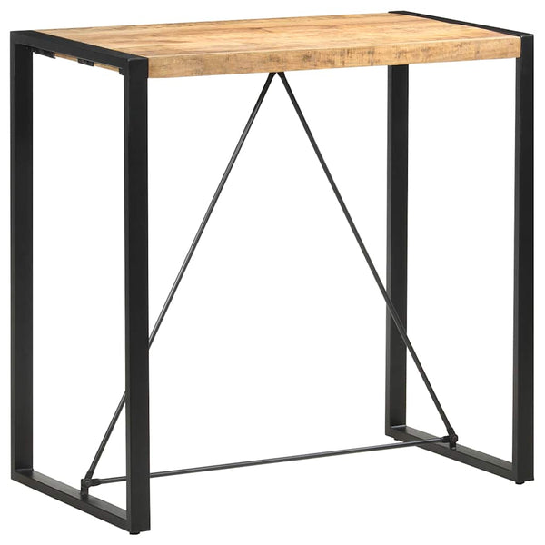 vidaXL Bar Table 110 x 60 x 110 cm Solid Mango Wood