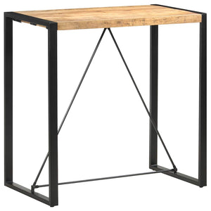 vidaXL Bar Table 110 x 60 x 110 cm Solid Mango Wood
