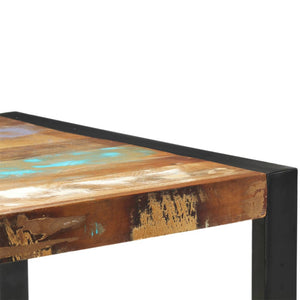 vidaXL Bar Table 110 x 60 x 110 cm Solid Reclaimed Wood