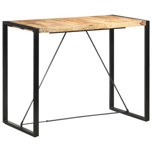 vidaXL Bar Table 140 x 70 x 110 cm Solid Mango Wood