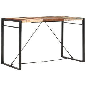 vidaXL Bar Table 180 x 90 x 110 cm Recycled Solid Wood