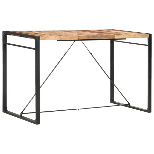 vidaXL Bar Table 180 x 90 x 110 cm Solid Acacia Wood
