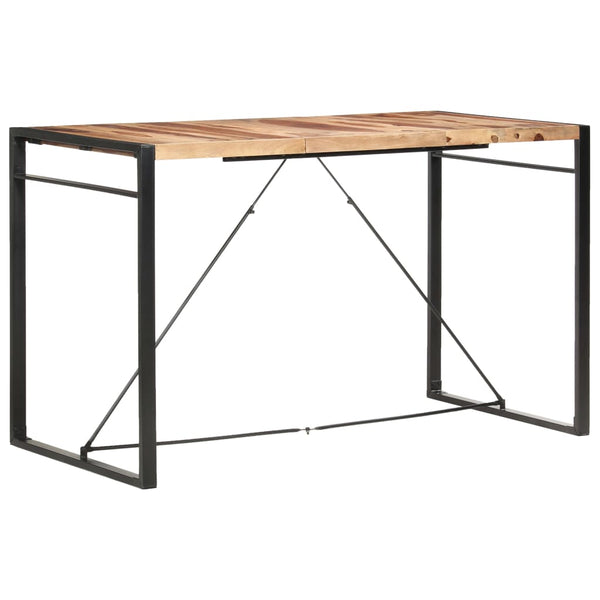 vidaXL Bar Table 180 x 90 x 110 cm Solid Acacia Wood