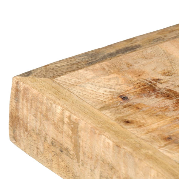 vidaXL Dining Table 180 x 90 x 76 cm Rough Solid Mango Wood
