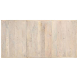 vidaXL Dining Table 180 x 90 x 76 cm Solid Bleached Mango Wood