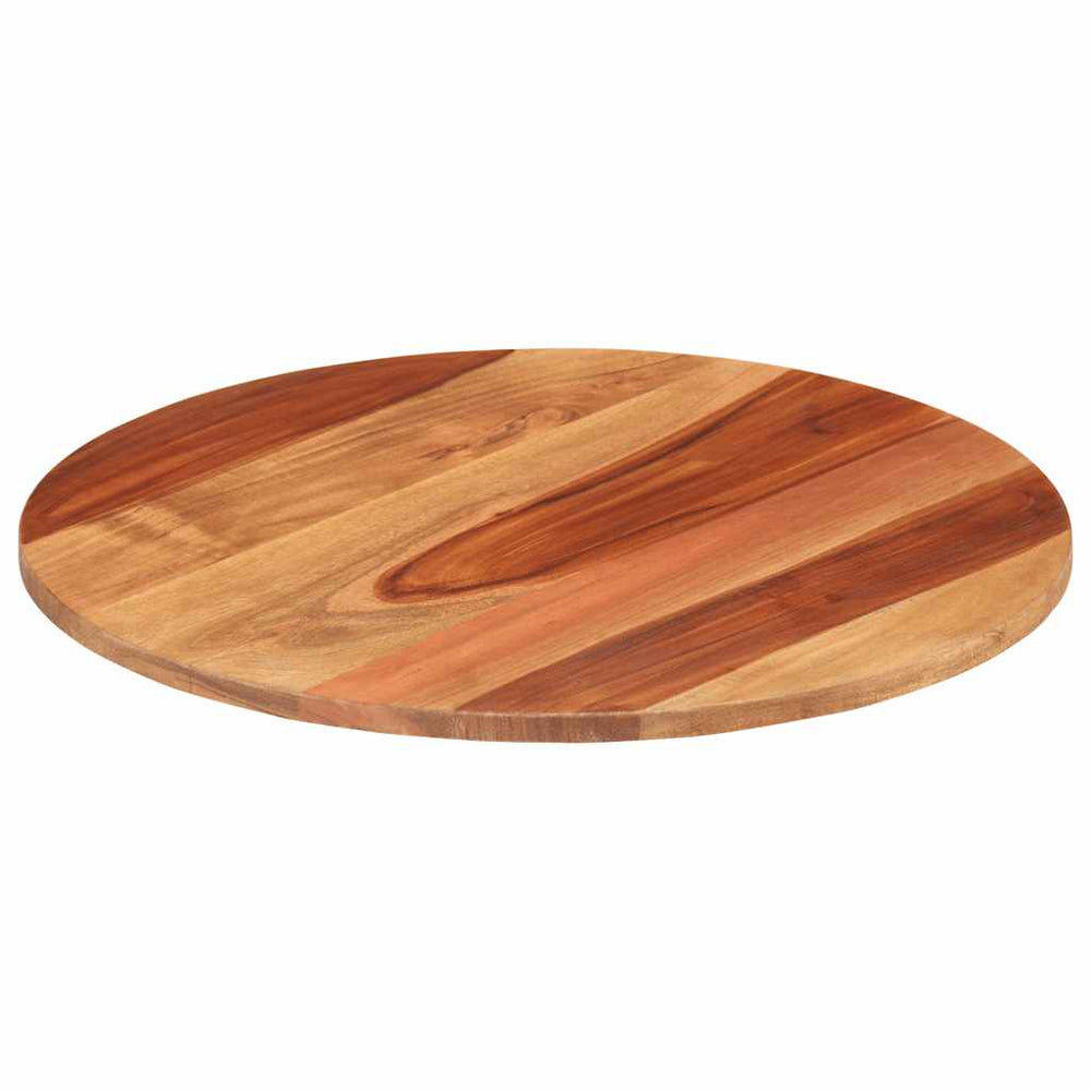 vidaXL Tabletop Solid Rosewood Round 15-16 mm 40 cm