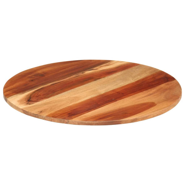 vidaXL Tabletop Solid Rosewood Round 15-16 mm 60 cm