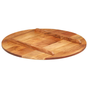 vidaXL Tabletop Solid Rosewood Round 15-16 mm 60 cm