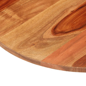 vidaXL Tabletop Solid Rosewood Round 15-16 mm 60 cm
